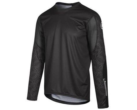 Assos Men's Trail Long Sleeve Jersey (Black Series) (XLG)