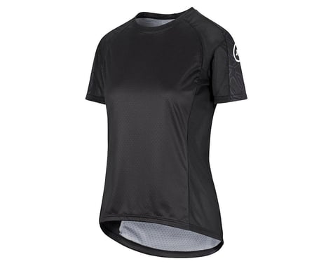 Assos Women's Trail Short Sleeve Jersey (Black Series) (XL)