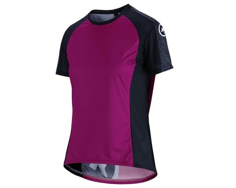 Assos Women's Trail Short Sleeve Jersey (Cactus Purple) (XL)