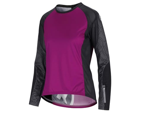 Assos Women's Trail Long Sleeve Jersey (Cactus Purple) (XL)