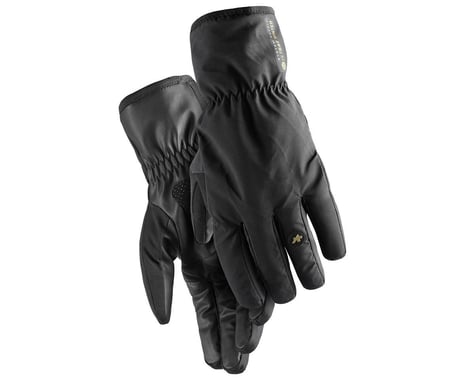 Assos GTO Ultraz Winter Thermo Rain Gloves (Black Series) (S)