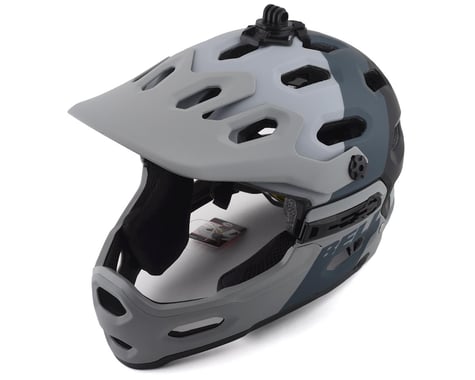 Bell Super 3R MIPS Convertible MTB Helmet (Grey/Gunmetal) (M)