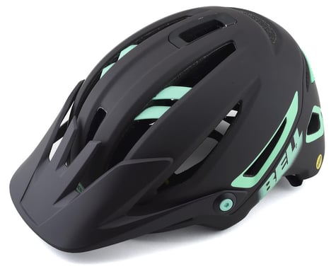 Bell Sixer MIPS Mountain Bike Helmet (Matte Black/Dark Brown/Mint)