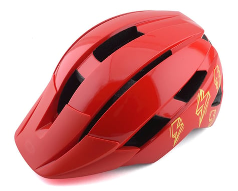 Bell Sidetrack II Kids Helmet (Red Bolts)