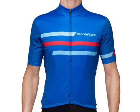 Bellwether Edge Cycling Jersey (True Blue/Red)