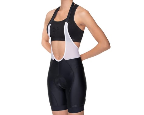 Bellwether Women's Halter Cycling Bib Shorts (Black) (S)