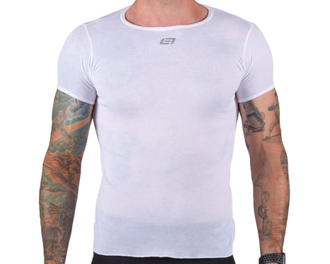 Bellwether Short Sleeve Base Layer (White) (L)