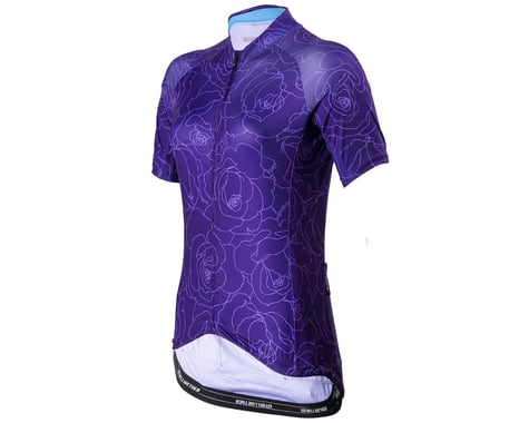 Bellwether Women's Motion Short Sleeve Jersey (Purple) (S)