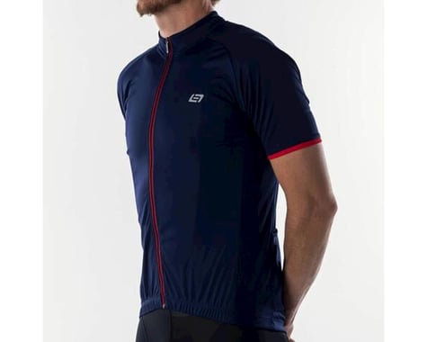 Bellwether Classic Criterium Pro Cycling Jersey (Navy/Red)