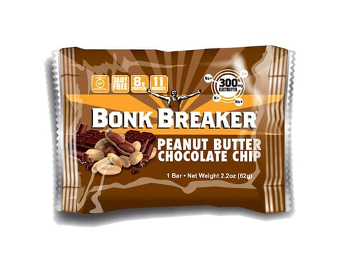 Bonk Breaker Premium Performance Bar (Peanut Butter Chocolate Chip) (12 | 2.2oz Packets)