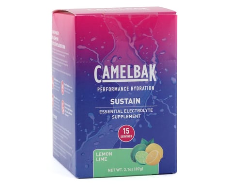 Camelbak Sustain Electrolyte Drink Mix (Lemon Lime) (15 | 5.8g Packets)
