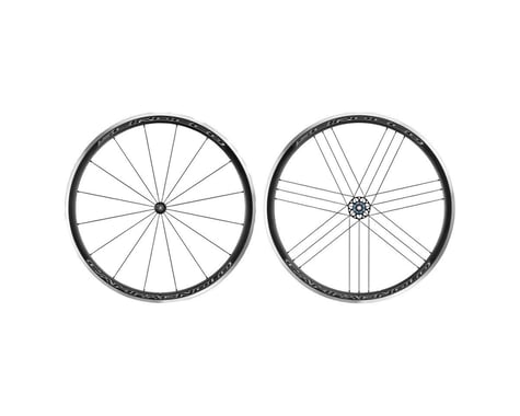 Campagnolo Scirocco Wheelset (Black) (Campagnolo 10/11/12) (QR x 100, QR x 130mm) (700c / 622 ISO)