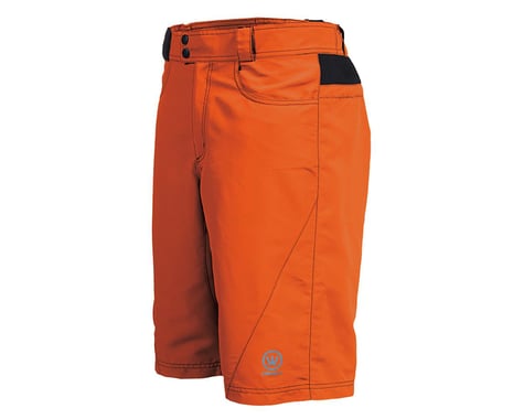 Canari Atlas Gel Baggy Cycling Shorts (Orange)