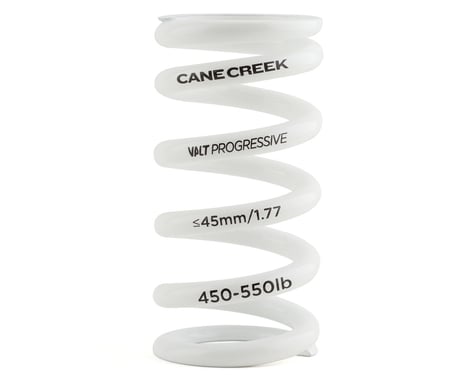 Cane Creek Valt Progressive Coil Spring (White) (450 - 550lbs) (45mm)