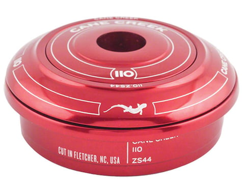 Cane Creek 110 Short Cover Top Headset (Red) (ZS44) (28.6mm Threadless)