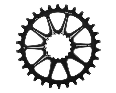 Cannondale 10-Arm X-Sync SpideRing (Black) (1 x 10/11/12 Speed) (Single) (Ai Offset) (30T)