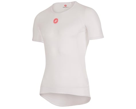 Castelli Pro Issue Short Sleeve Base Layer (White) (S)
