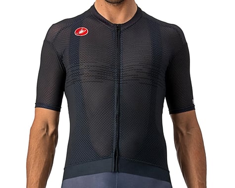 Castelli Insider Short Sleeve Jersey (Light Black) (XL)