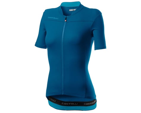 Castelli Anima 3 Women's Short Sleeve Jersey (Marine Blue)