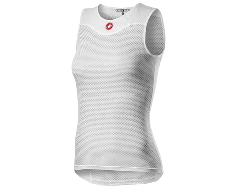 Castelli Women's Pro Issue Sleeveless Base Layer (White) (S)