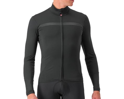 Castelli Pro Thermal Mid Long Sleeve Jersey (Light Black) (S)