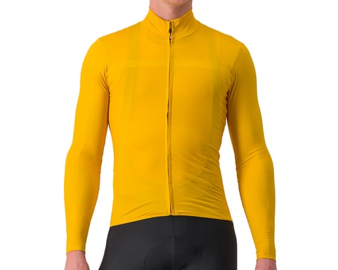 Castelli Pro Thermal Mid Long Sleeve Jersey (Goldenrod) (M)
