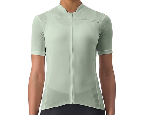 Castelli Women's Anima 4 Short Sleeve Jersey (Defender Green) (M)
