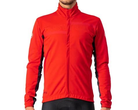 Castelli Transition 2 Jacket (Red/Savile Blue-Red Reflex) (XL)