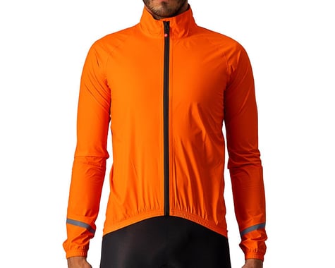 Castelli Men's Emergency 2 Rain Jacket (Brilliant Orange) (XL)