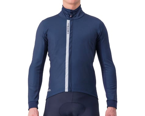 Castelli Entrata Jacket (Belgian Blue/Silver) (S)