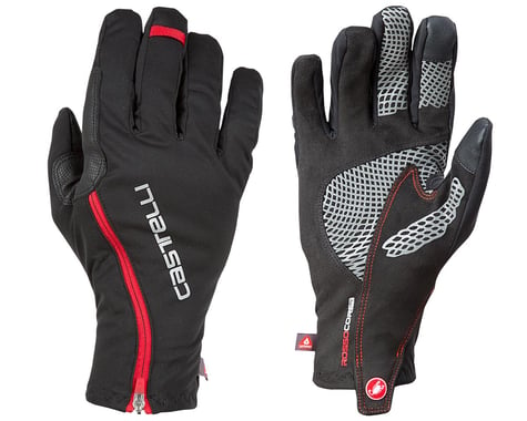 Castelli Men's Spettacolo RoS Gloves (Black/Red) (M)