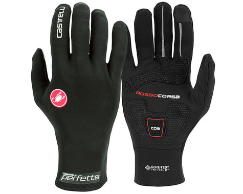 Castelli Men's Perfetto RoS Long Finger Gloves (Black) (M)