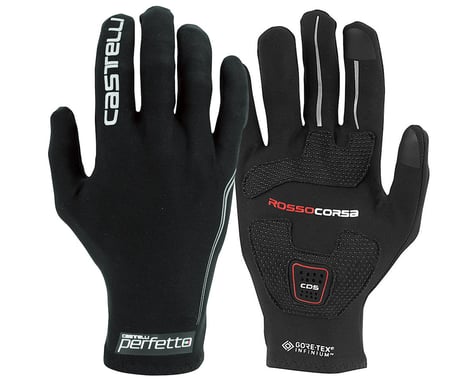 Castelli Perfetto Light Long Finger Gloves (Black) (L)