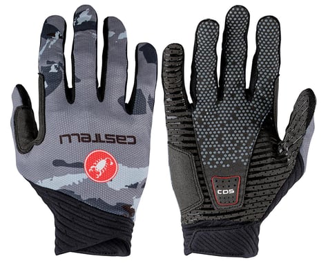 Castelli CW 6.1 Unlimited Long Finger Gloves (Grey/Blue) (2XL)