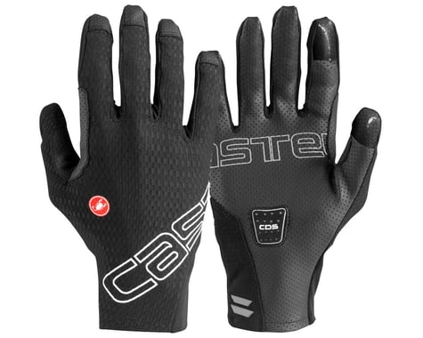 Castelli Unlimited Long Finger Gloves (Black) (M)