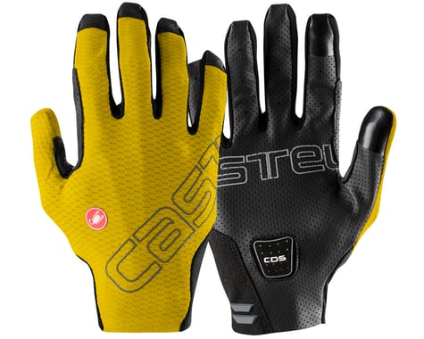 Castelli Unlimited Long Finger Gloves (Goldenrod)