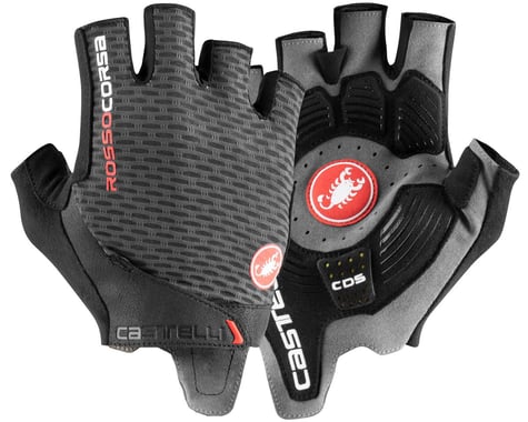 Castelli Rosso Corsa Pro V Gloves (Dark Grey) (2XL)