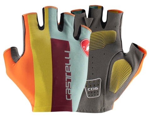 Castelli Competizione 2 Gloves (Defender Green/Dark Red/Bordeaux/Passion Fruit)