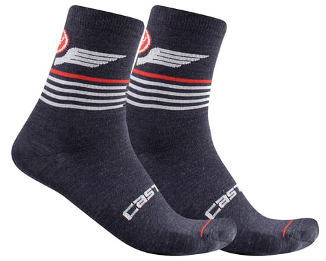 Castelli Men's Lancio 15 Socks (Savile Blue)