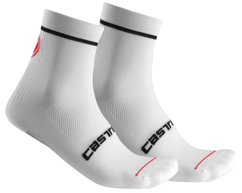 Castelli Entrata 9 Sock (White) (S/M)