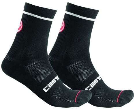 Castelli Entrata 9 Socks (Black) (L/XL)