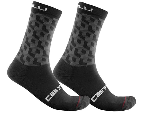 Castelli Men's Cubi 18 Socks (Black)
