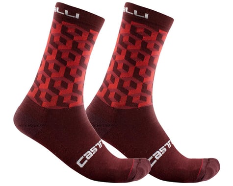 Castelli Men's Cubi 18 Socks (Pro Red)