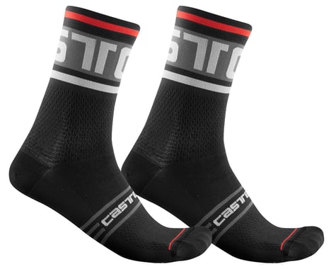 Castelli Prologo 15 Sock (Black) (L/XL)