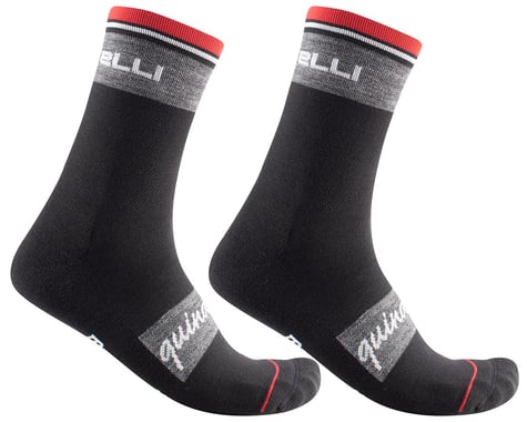 Castelli Quindici Soft Merino Socks (Black) (L/XL)
