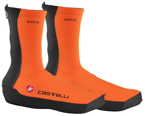 Castelli Intenso UL Shoe Covers (Orange) (M)