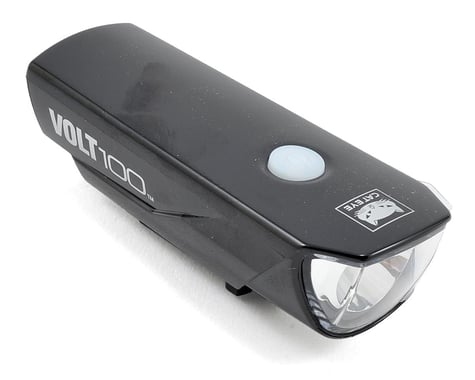 CatEye Volt 100 Rechargeable Bike Headlight (Chrome Black)