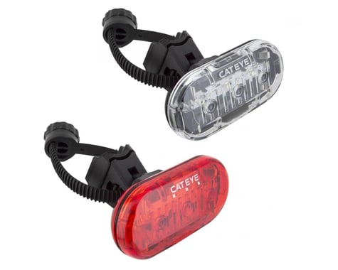 CatEye Omni-3 Combo Bike Light Set (AAA Bateries)