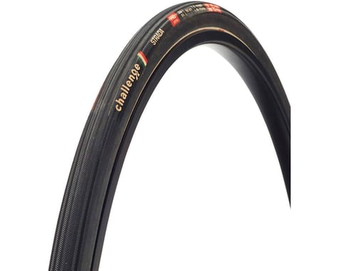 Challenge Strada Pro Tire: Handmade Clincher, 700x25, 300tpi, Black