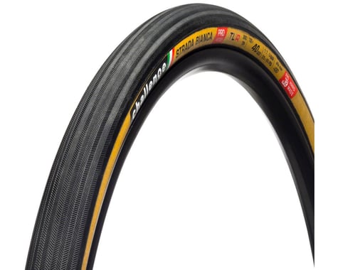 Challenge Strada Bianca Pro Handmade Tubeless Tire (Tan Wall) (700c / 622 ISO) (40mm)